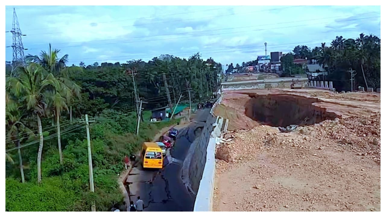 national highway collapse kollam