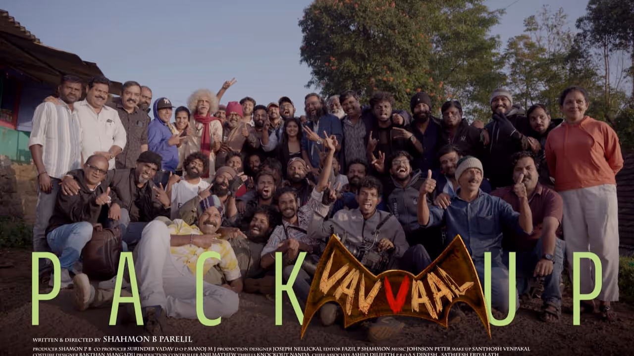 vavvaal malayalam movie wrapped shooting vavvaal malayalam movie wrapped shooting