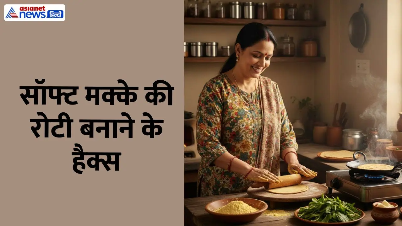 how to make makki ki roti soft
