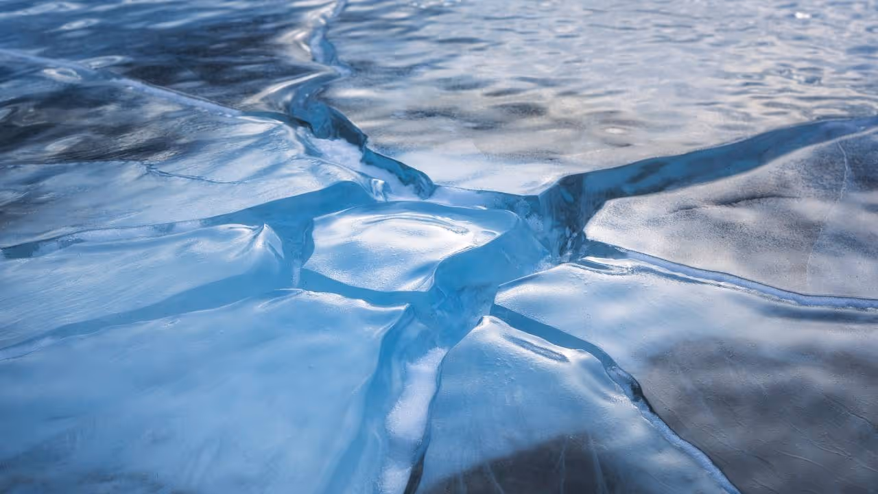 frozen lake frozen lake