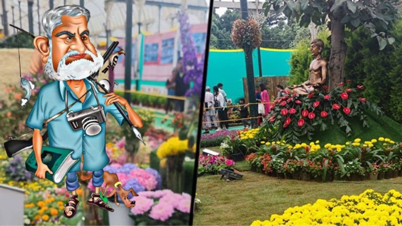 Lalnbag flower Show Purnachandra Tejasvi Lalnbag flower Show Purnachandra Tejasvi