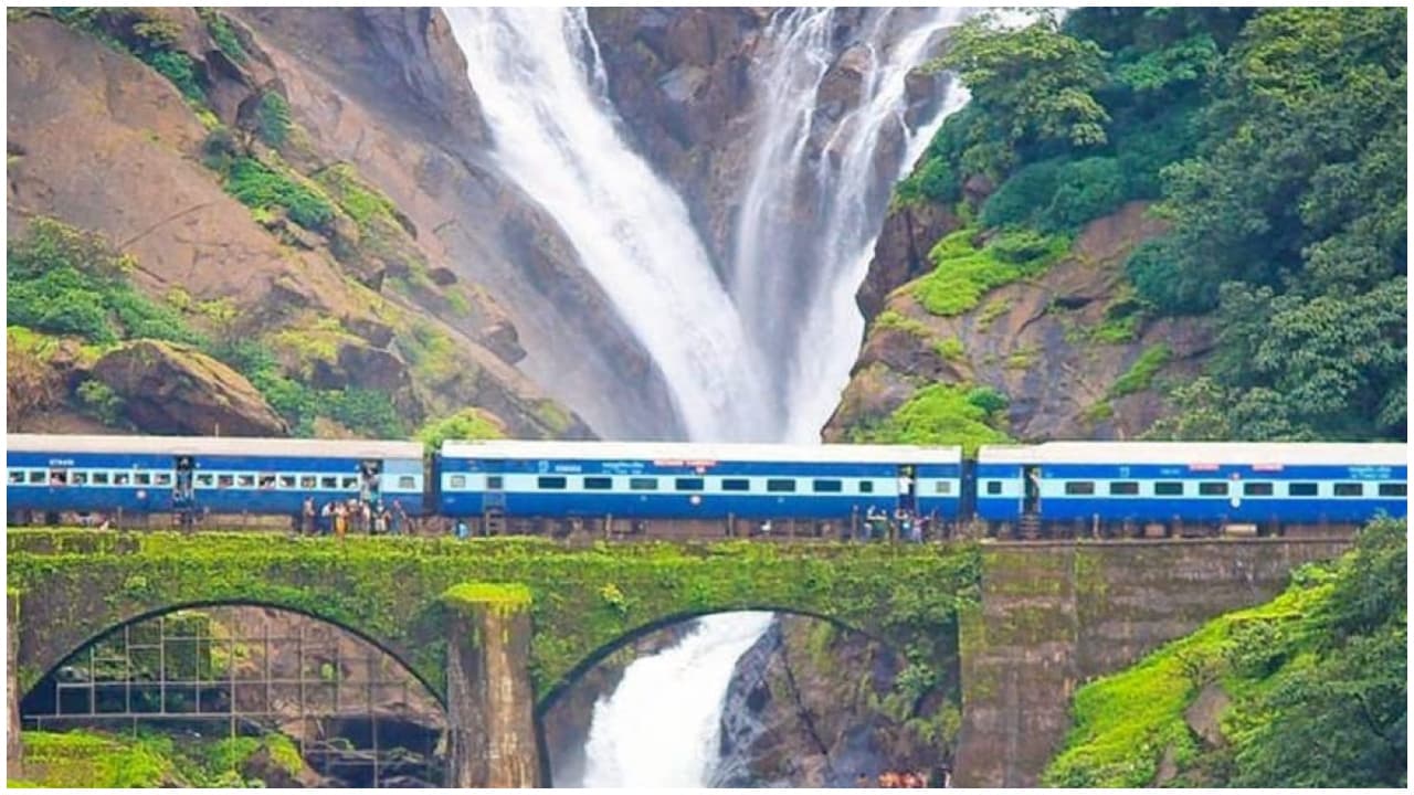 Dudhsagar railway station Dudhsagar railway station