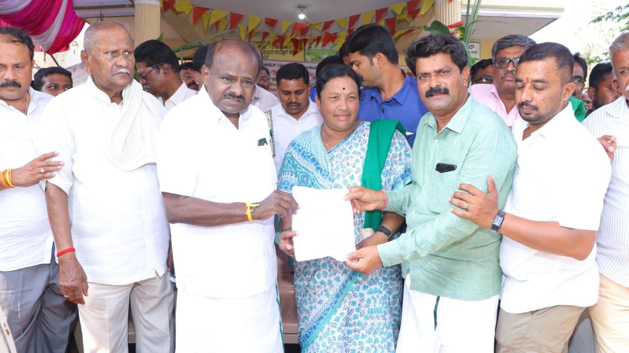 HD Kumaraswamy letter to Siddaramaiah HD Kumaraswamy letter to Siddaramaiah