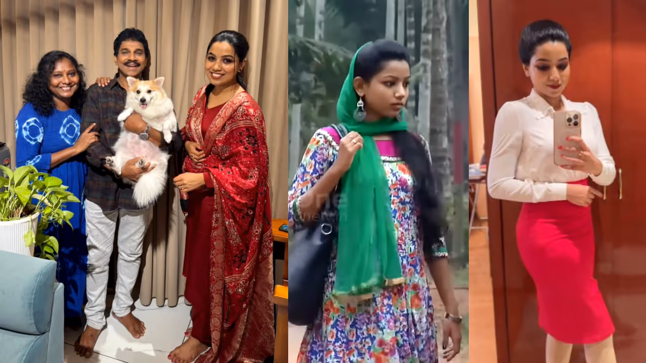 vinod kovoor shares happiness of meeting with his m 80 moosa co star anju sasi again vinod kovoor shares happiness of meeting with his m 80 moosa co star anju sasi again