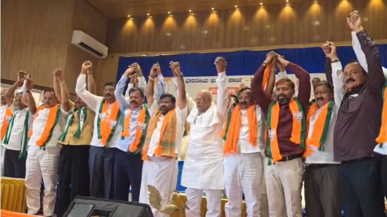 Davanagere South Srinivas and BJP Support Davanagere South Srinivas and BJP Support