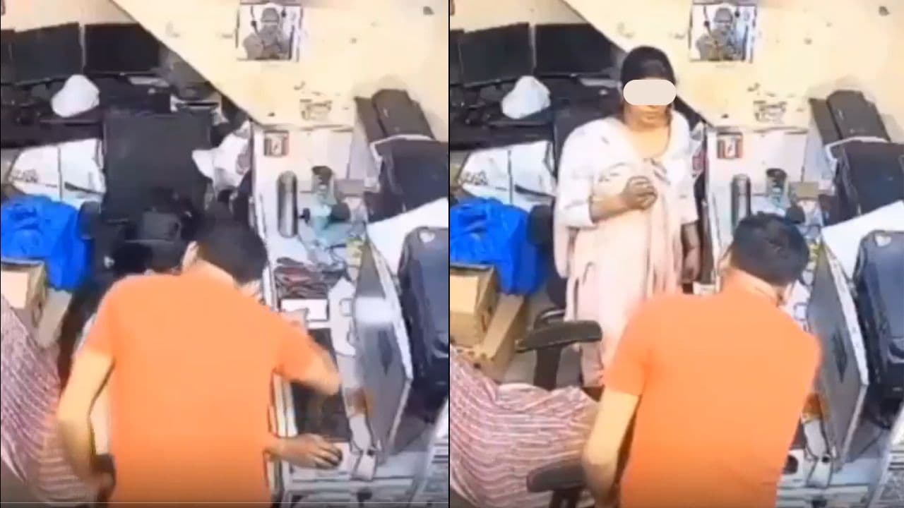 workplace woman employee harassed lip kiss workplace woman employee harassed lip kiss