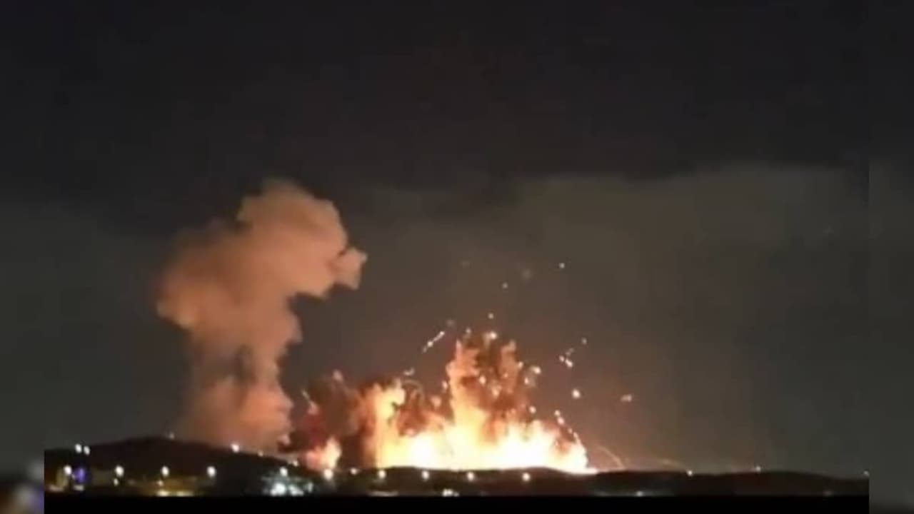 Blast in iran Blast in iran