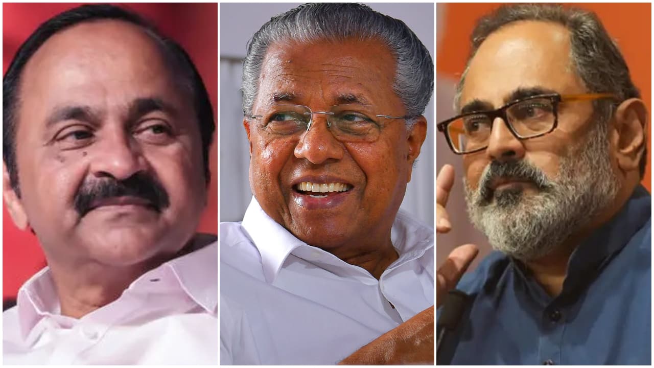pinarayi satheesan rajeev chandrasekhar pinarayi satheesan rajeev chandrasekhar