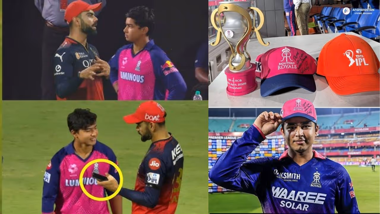 Vaibhav Suryavamshi Virat Kohli Vaibhav Suryavamshi Virat Kohli