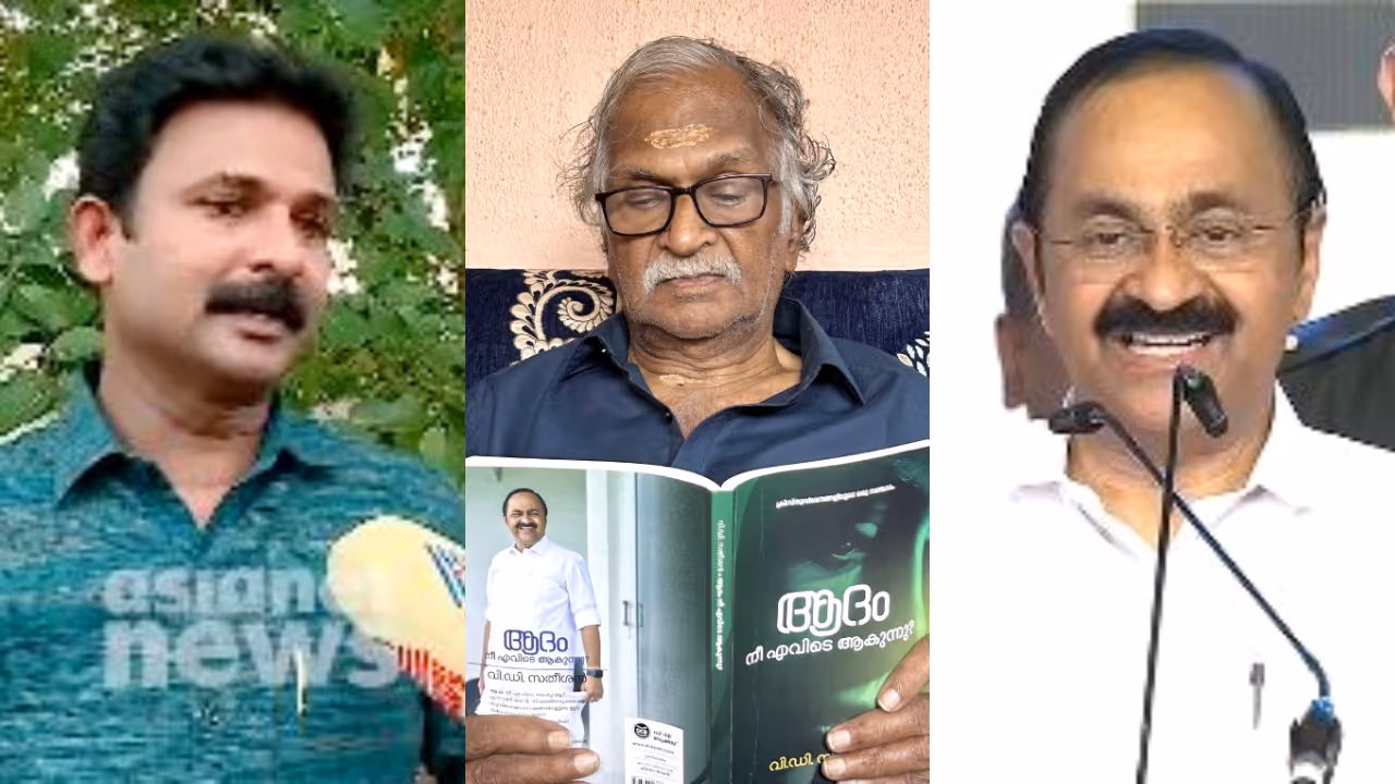 Sreekumaran Thampi reacts to controversy on usage of caste name in kerala chief minister vd satheesans oath Sreekumaran Thampi reacts to controversy on usage of caste name in kerala chief minister vd satheesans oath
