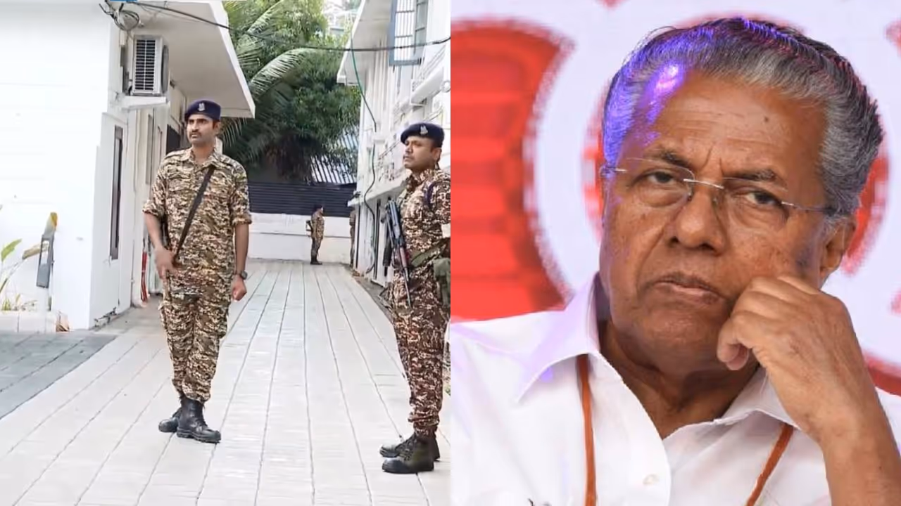 Pinarayi Vijayan ed raid Pinarayi Vijayan ed raid