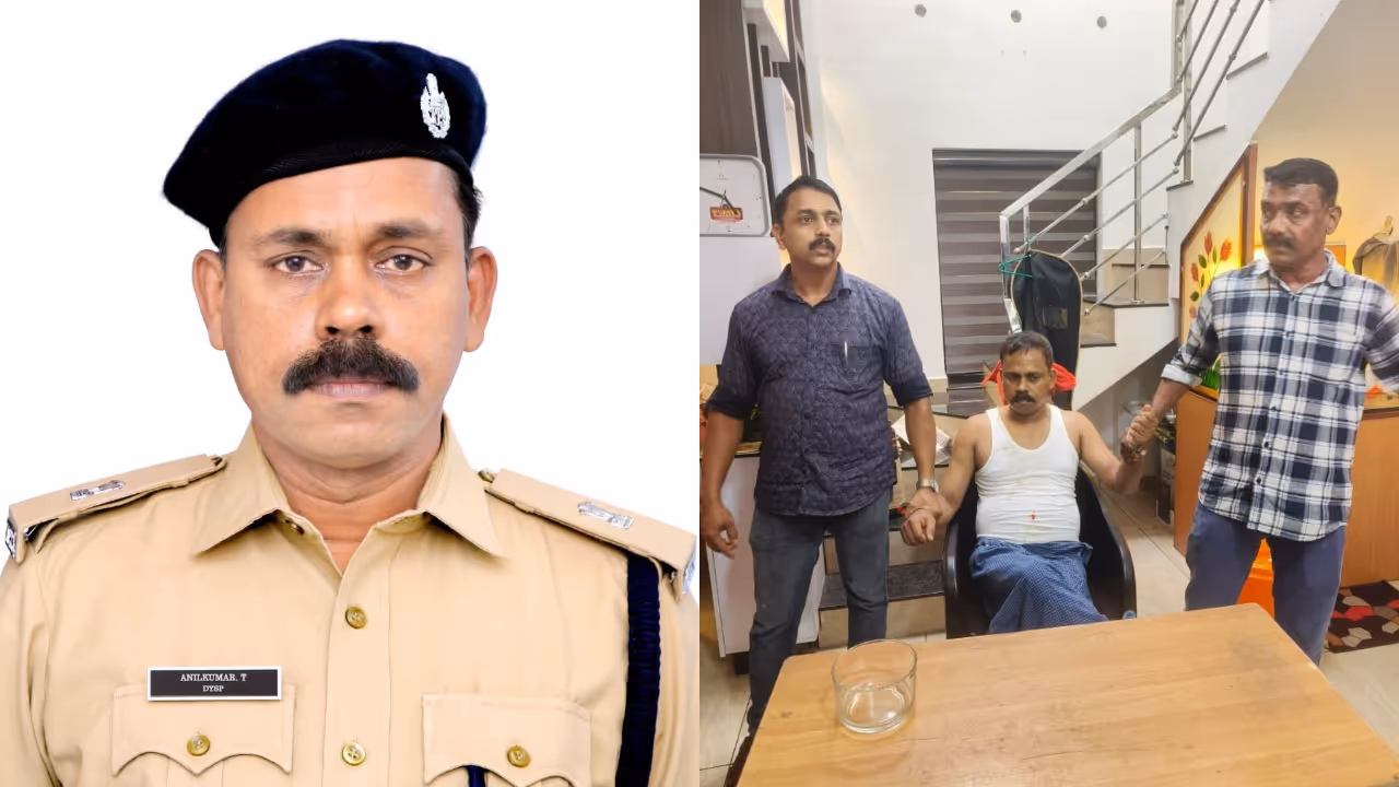 cherthala dysp arrested cherthala dysp arrested