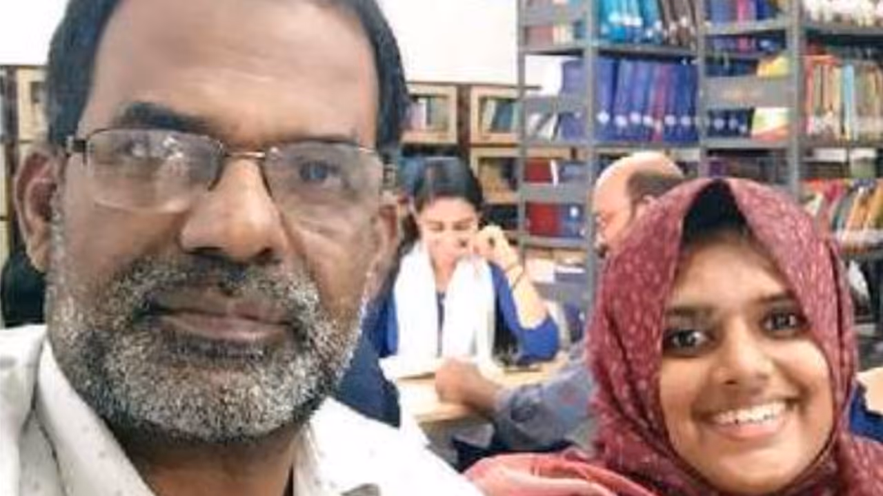 father daughter M Ed completion in same class father daughter M Ed completion in same class