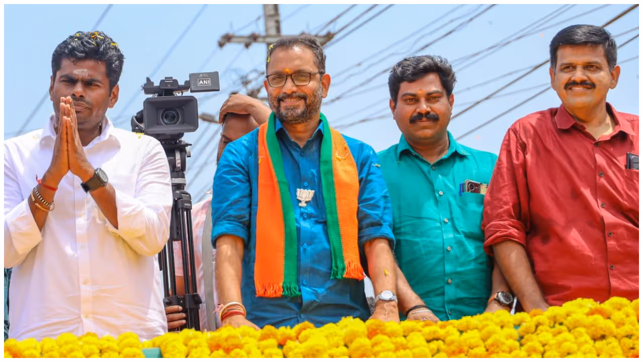 k annamalai k surendran sandeep varrier k annamalai k surendran sandeep varrier