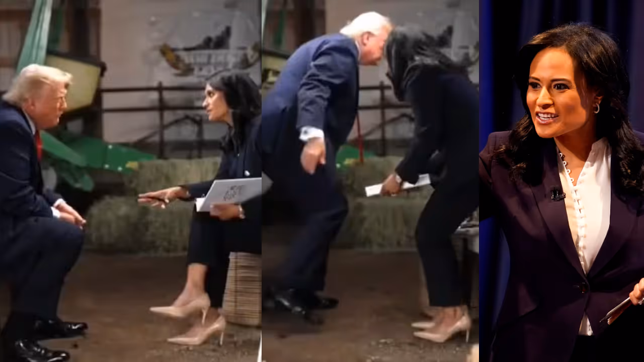 Donald Trump Kristen Welker Donald Trump Kristen Welker