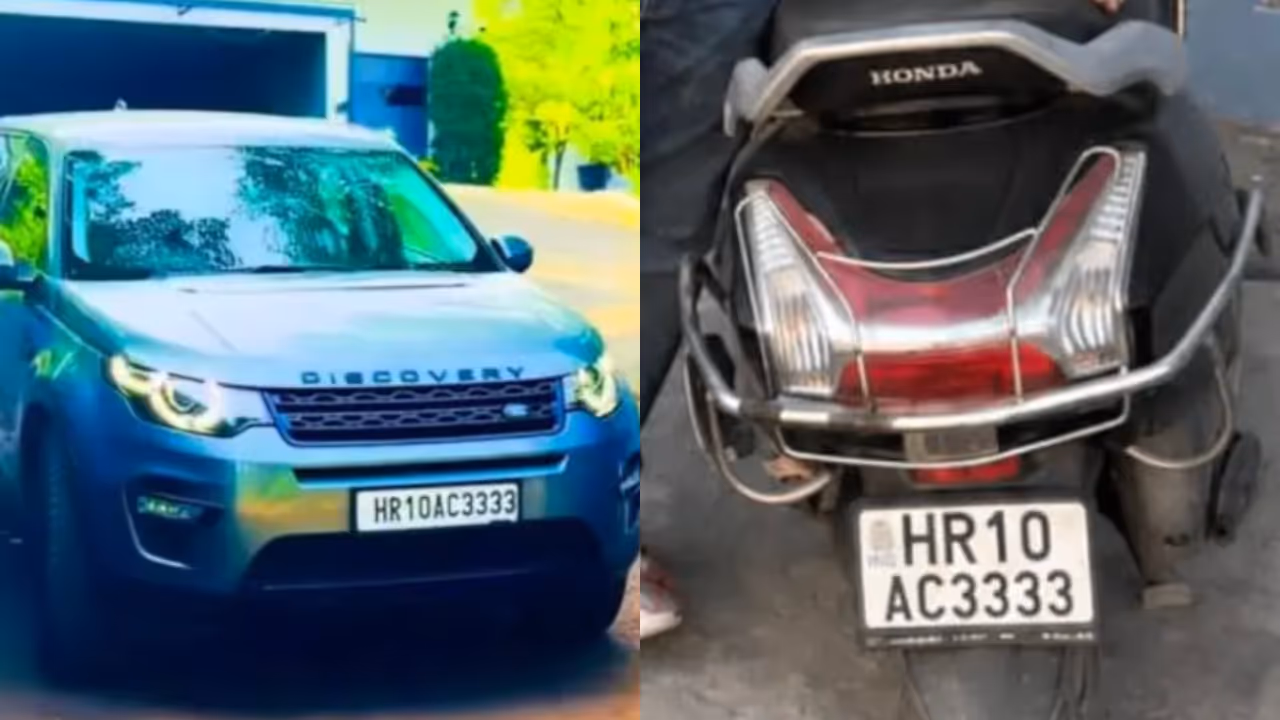 Same Number for Two Vehicles Same Number for Two Vehicles