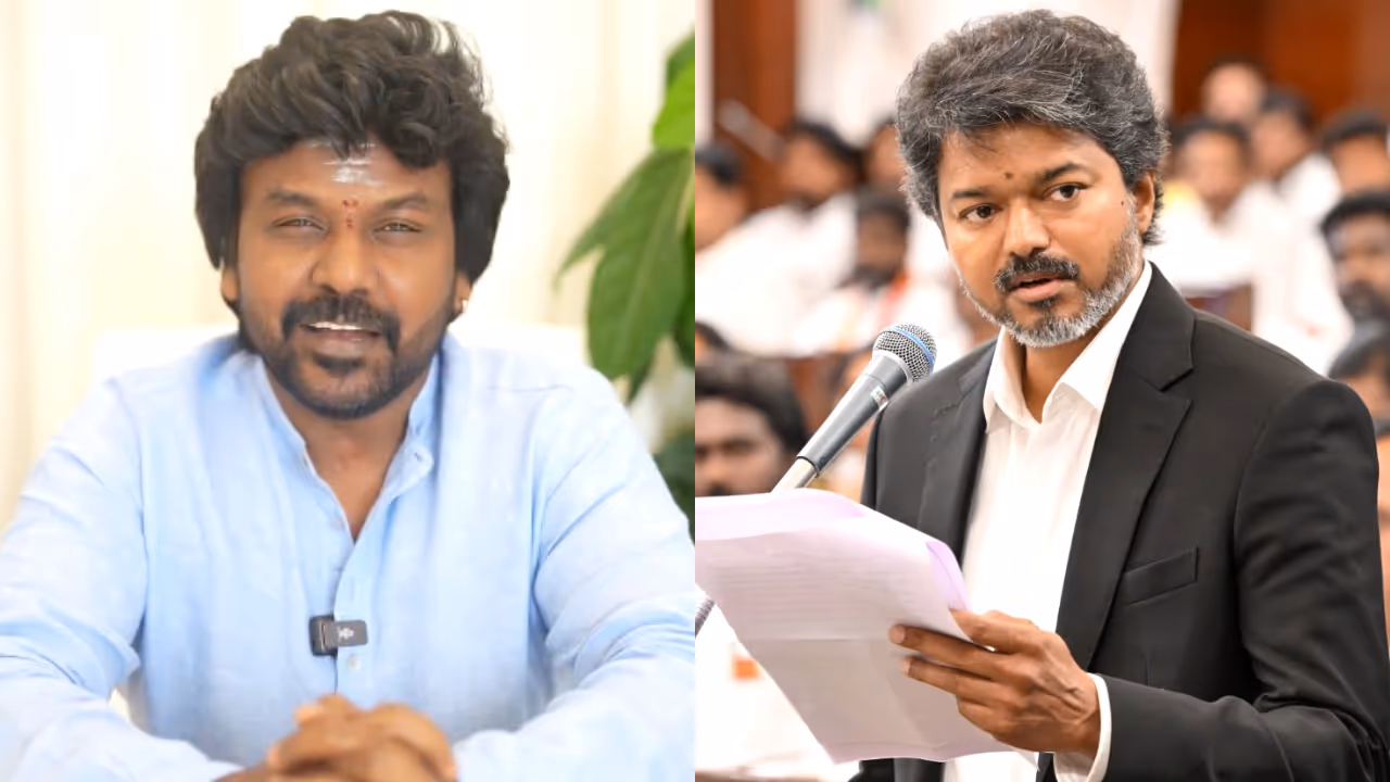 Raghava Lawrence seeks public nod before political entry expresses his wish to work with vijays tvk Raghava Lawrence seeks public nod before political entry expresses his wish to work with vijays tvk