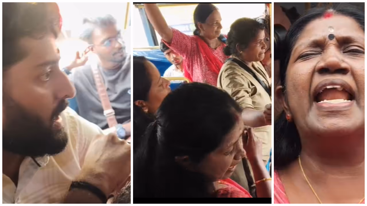 mahila morcha ksrtc protest mahila morcha ksrtc protest