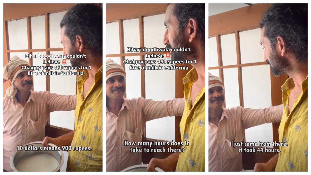 Indian milkman Indian milkman