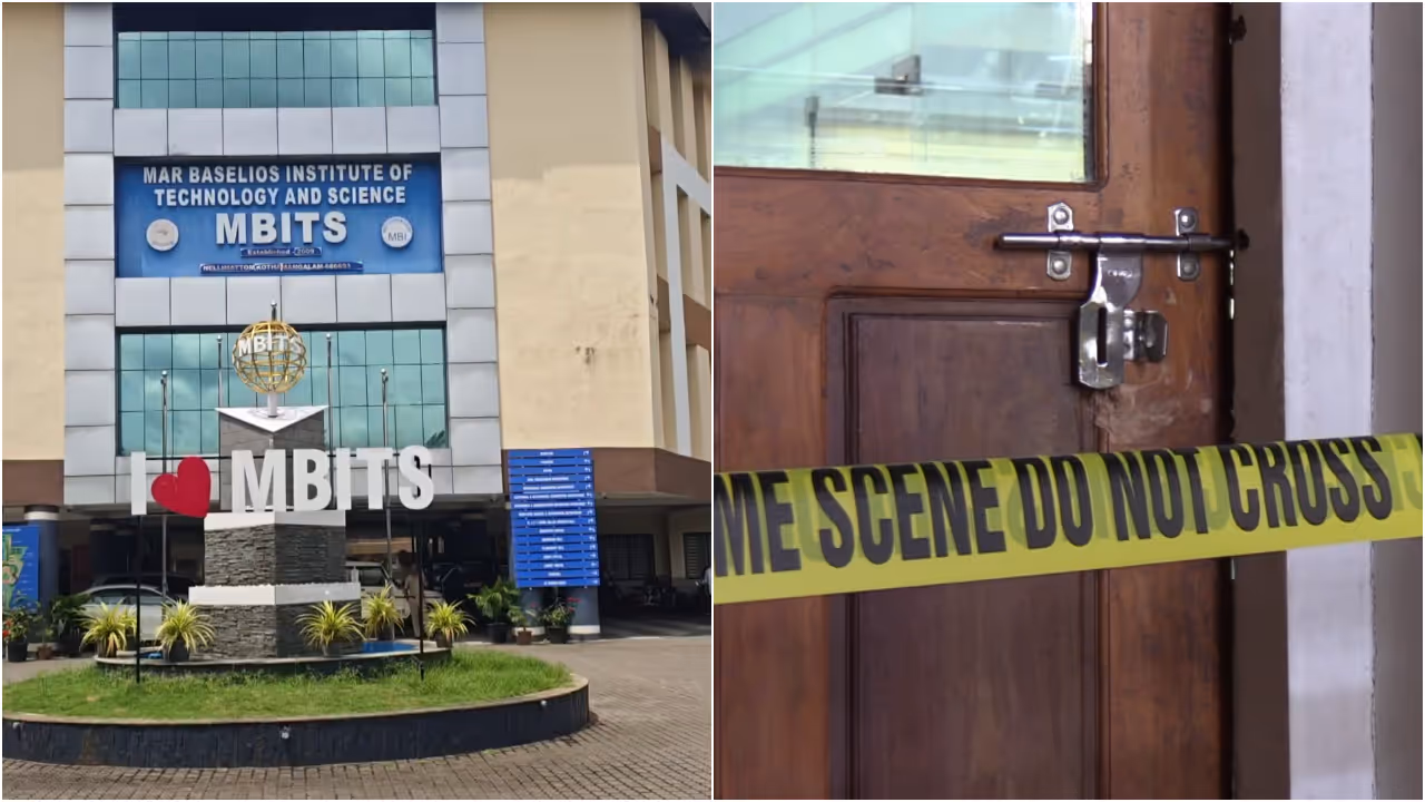 Theft at a college in Kothamangalam Theft at a college in Kothamangalam
