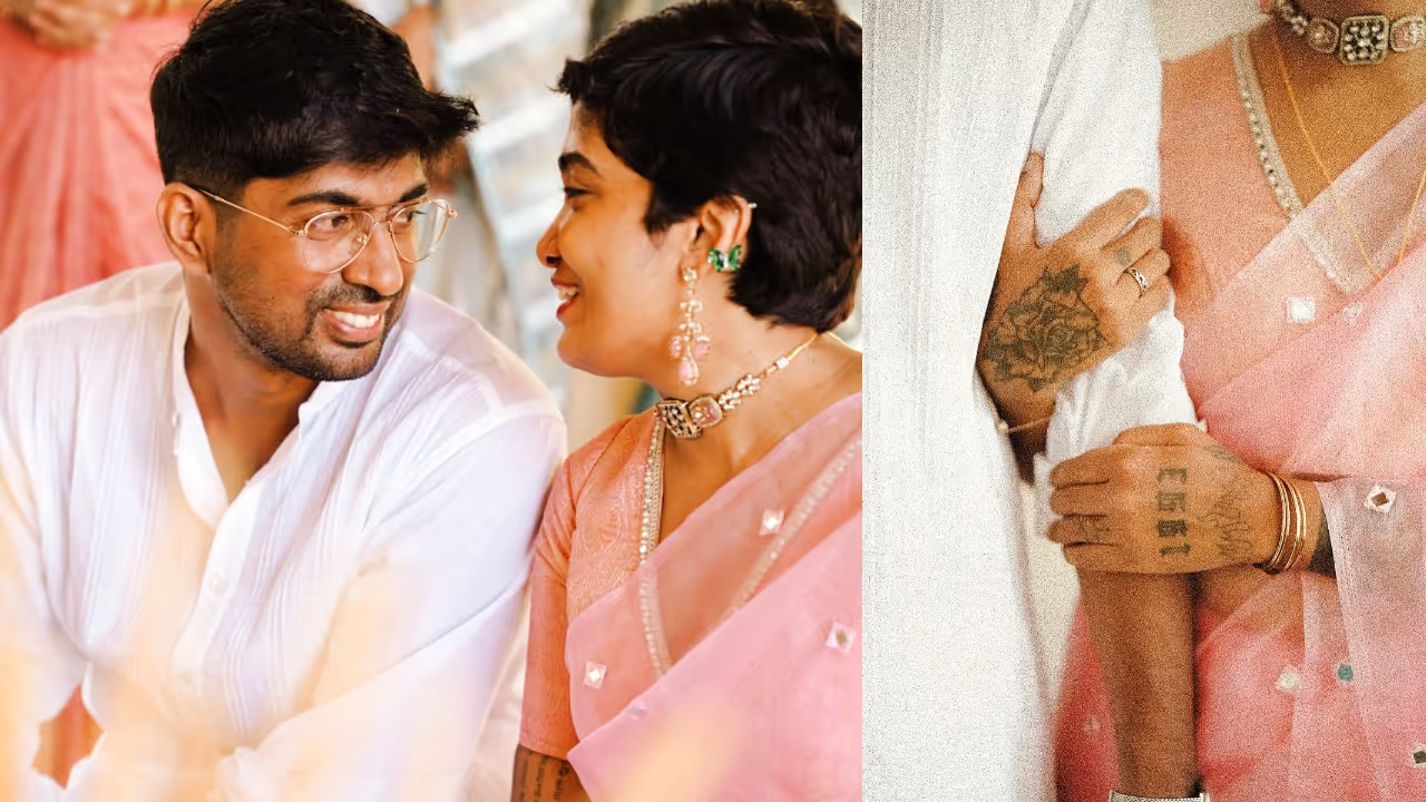 Gowry Lekshmi ties the knot with kalesh govindan Gowry Lekshmi ties the knot with kalesh govindan