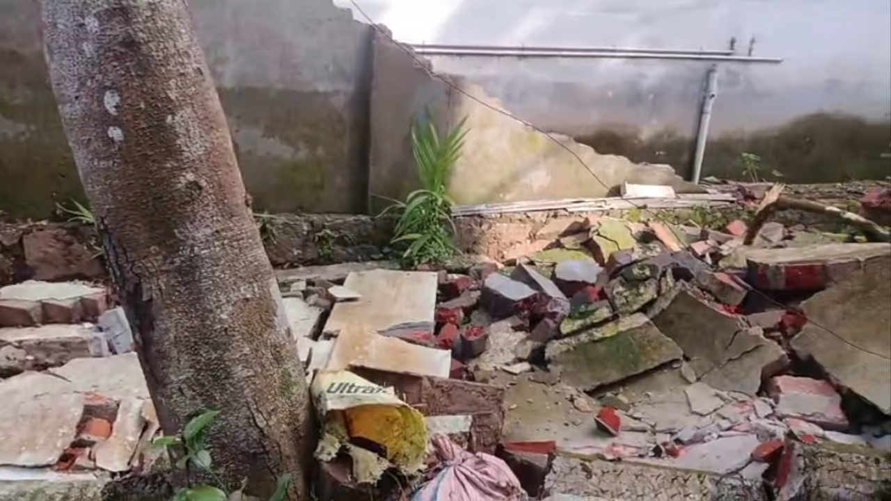 school wall collapses school wall collapses