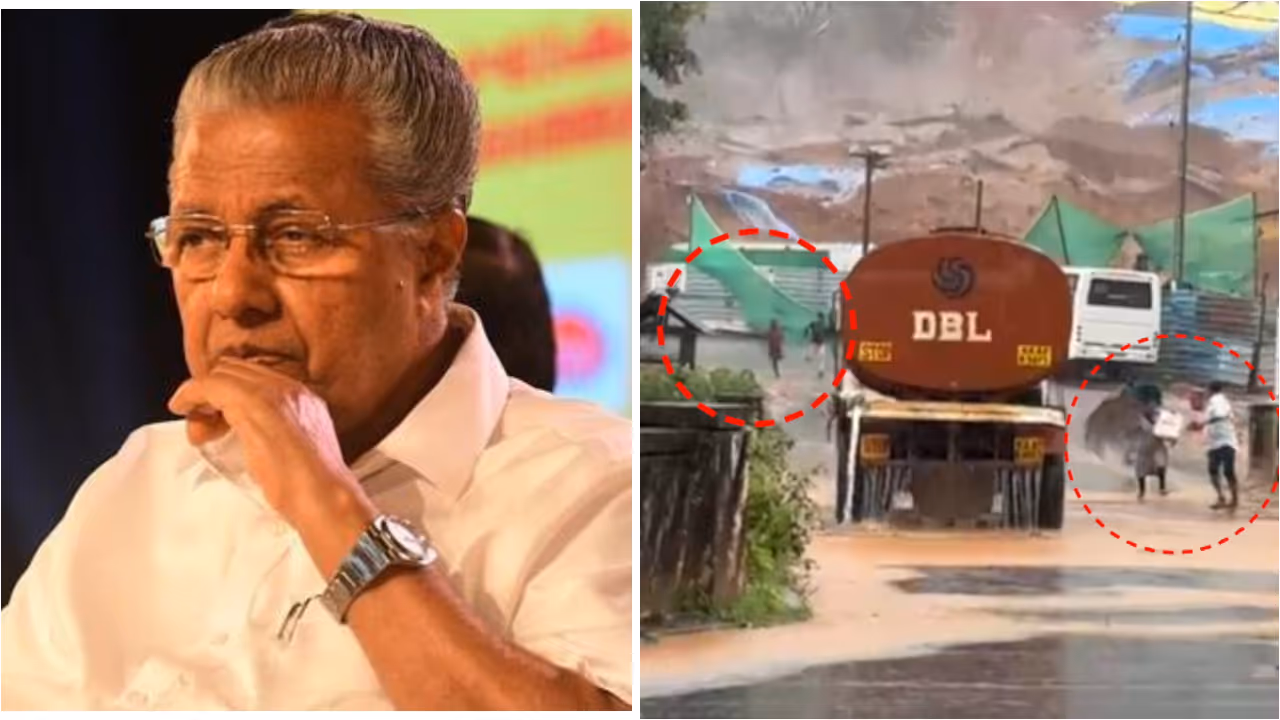 pinarayi, meppadi landslide pinarayi, meppadi landslide