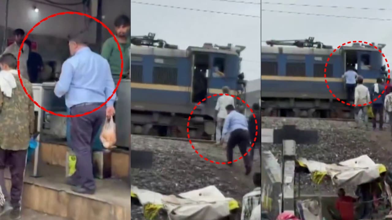 indore railway viral video indore railway viral video