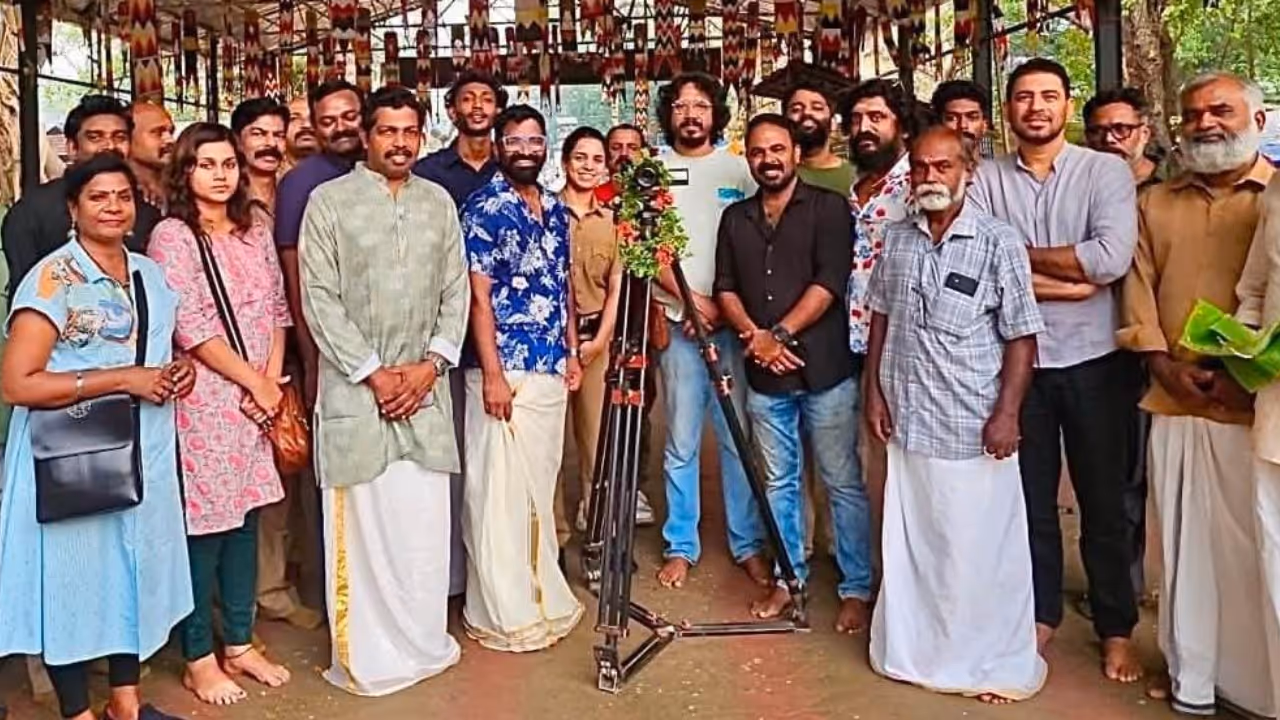 sajin baabus new movie tharkkam starts rolling sajin baabus new movie tharkkam starts rolling