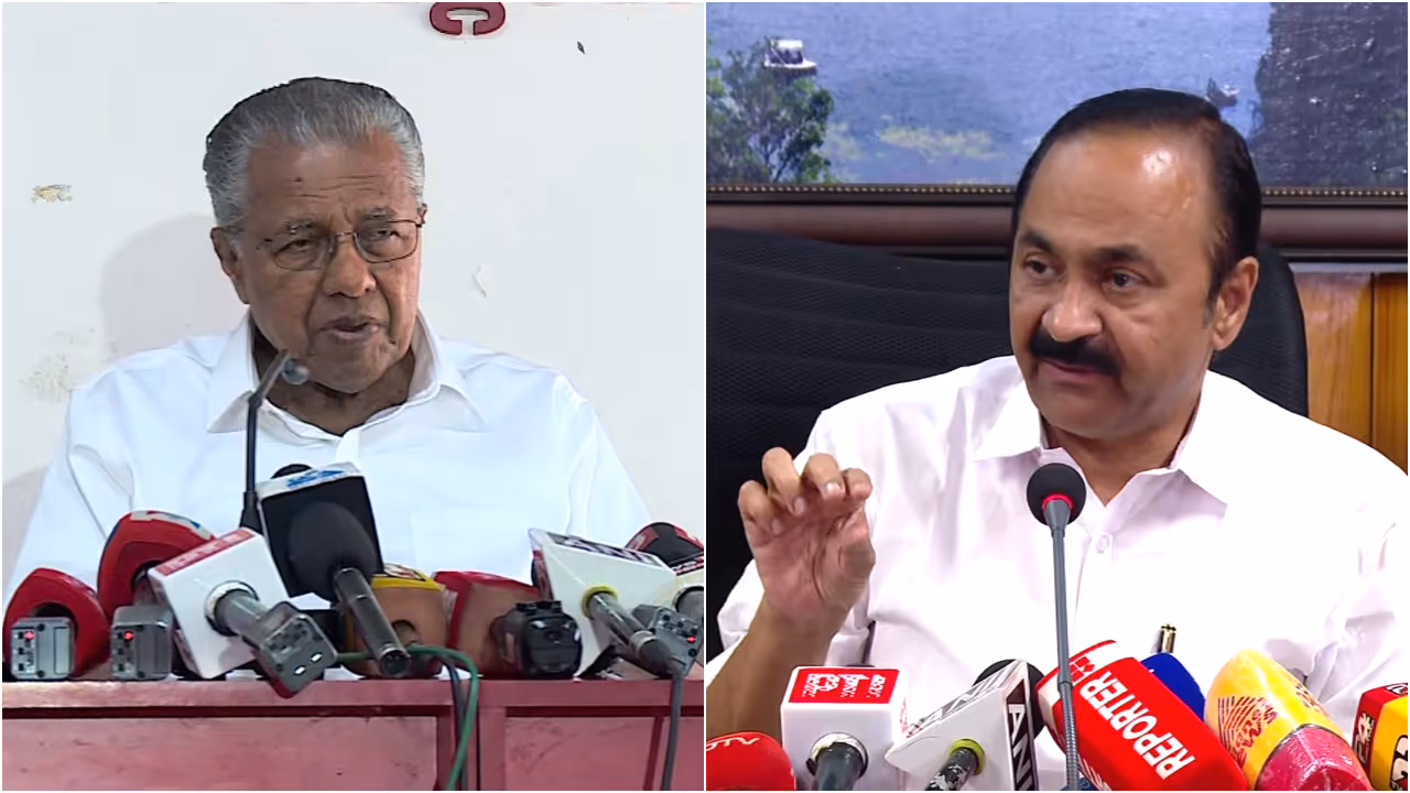 pinarayi, satheesan pinarayi, satheesan