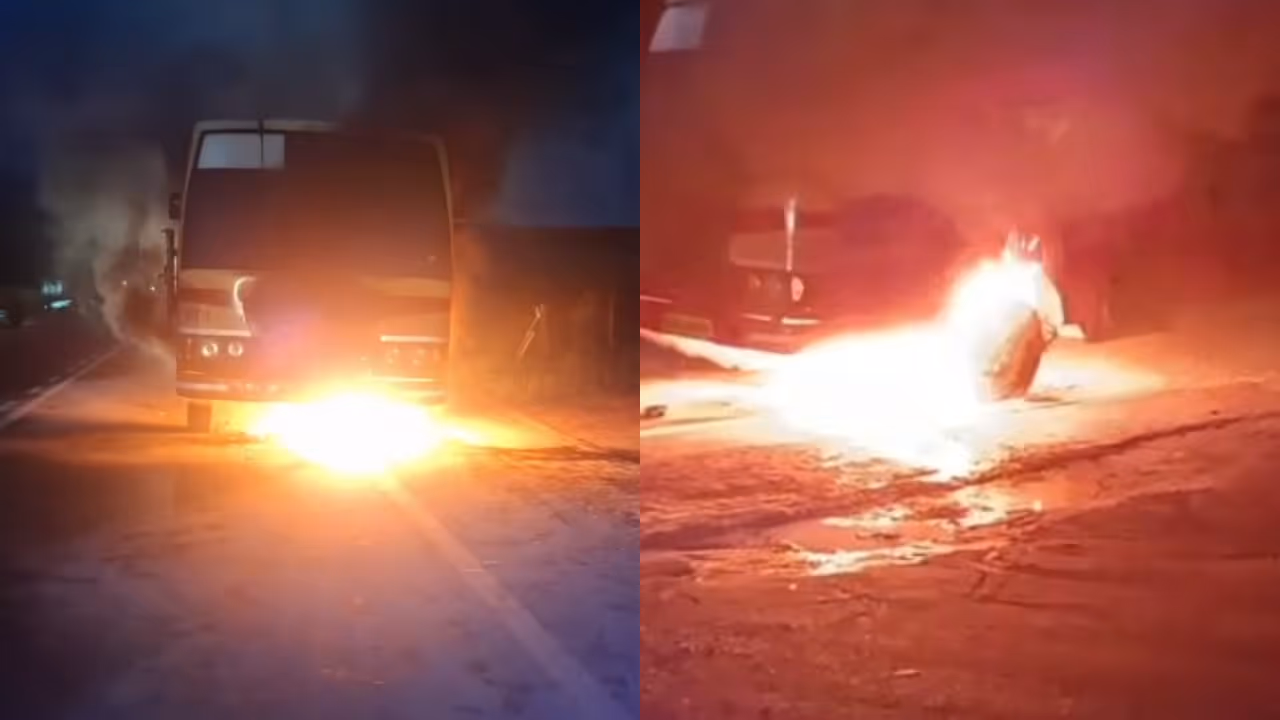 ksrtc fire ksrtc fire