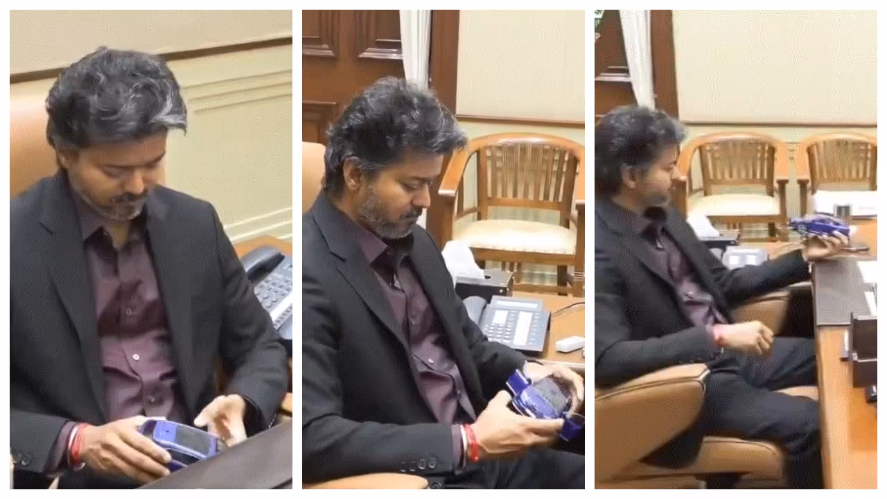 Vijay with Toy Car Vijay with Toy Car