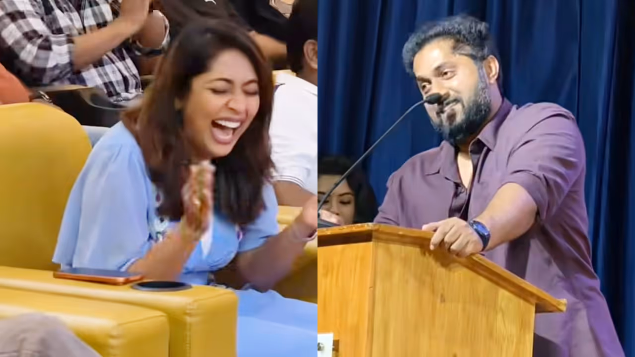 you should come to my swearing in ceremony as chief minister dhyan sreenivasan says to navya nair amidst laugh riot you should come to my swearing in ceremony as chief minister dhyan sreenivasan says to navya nair amidst laugh riot