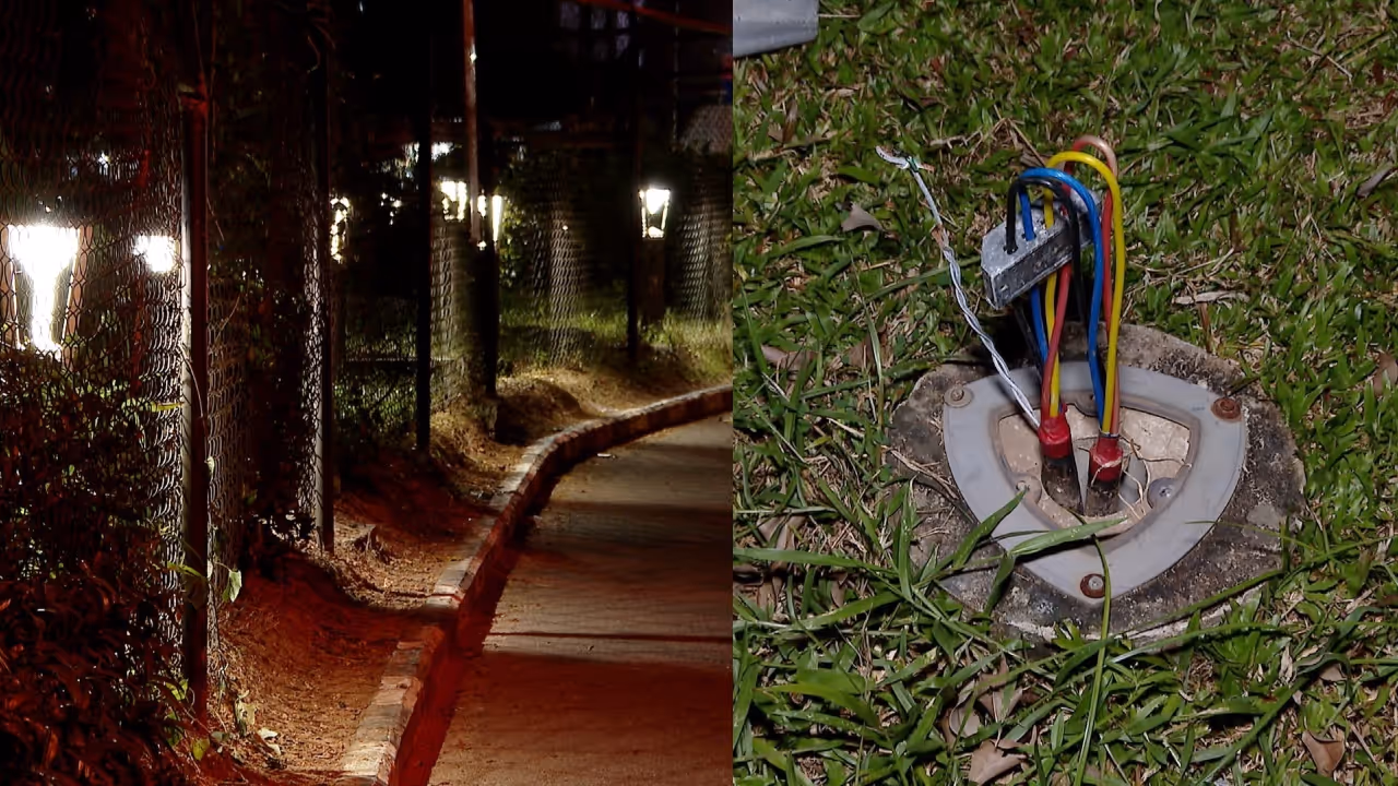 Smart light theft Smart light theft