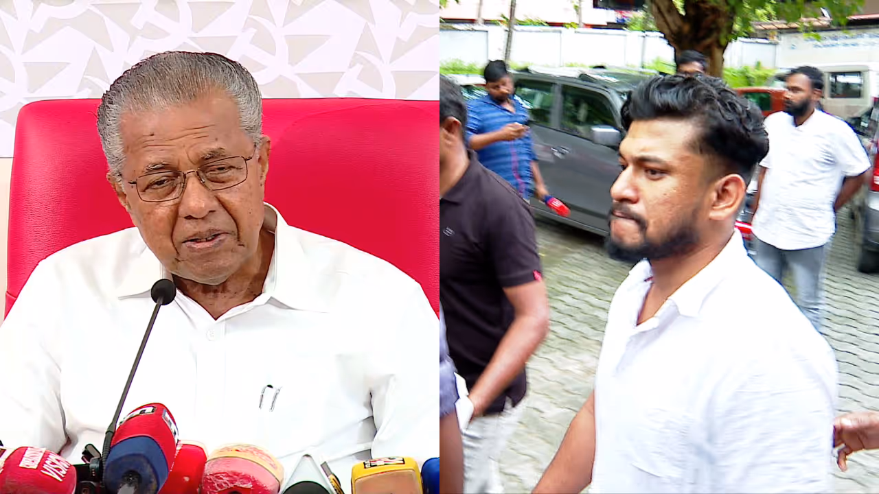pinarayi vijayan, arjun ayanki pinarayi vijayan, arjun ayanki
