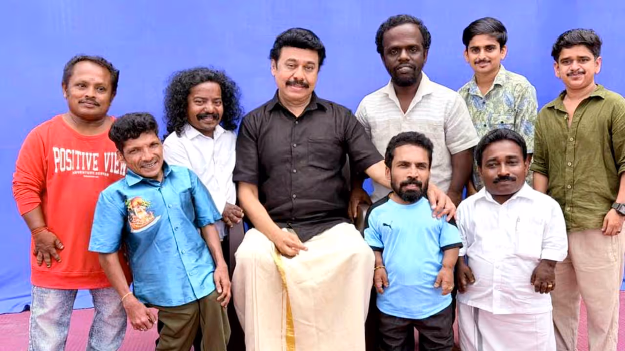 director vijayan shares picture with actors for his upcoming movie director vijayan shares picture with actors for his upcoming movie