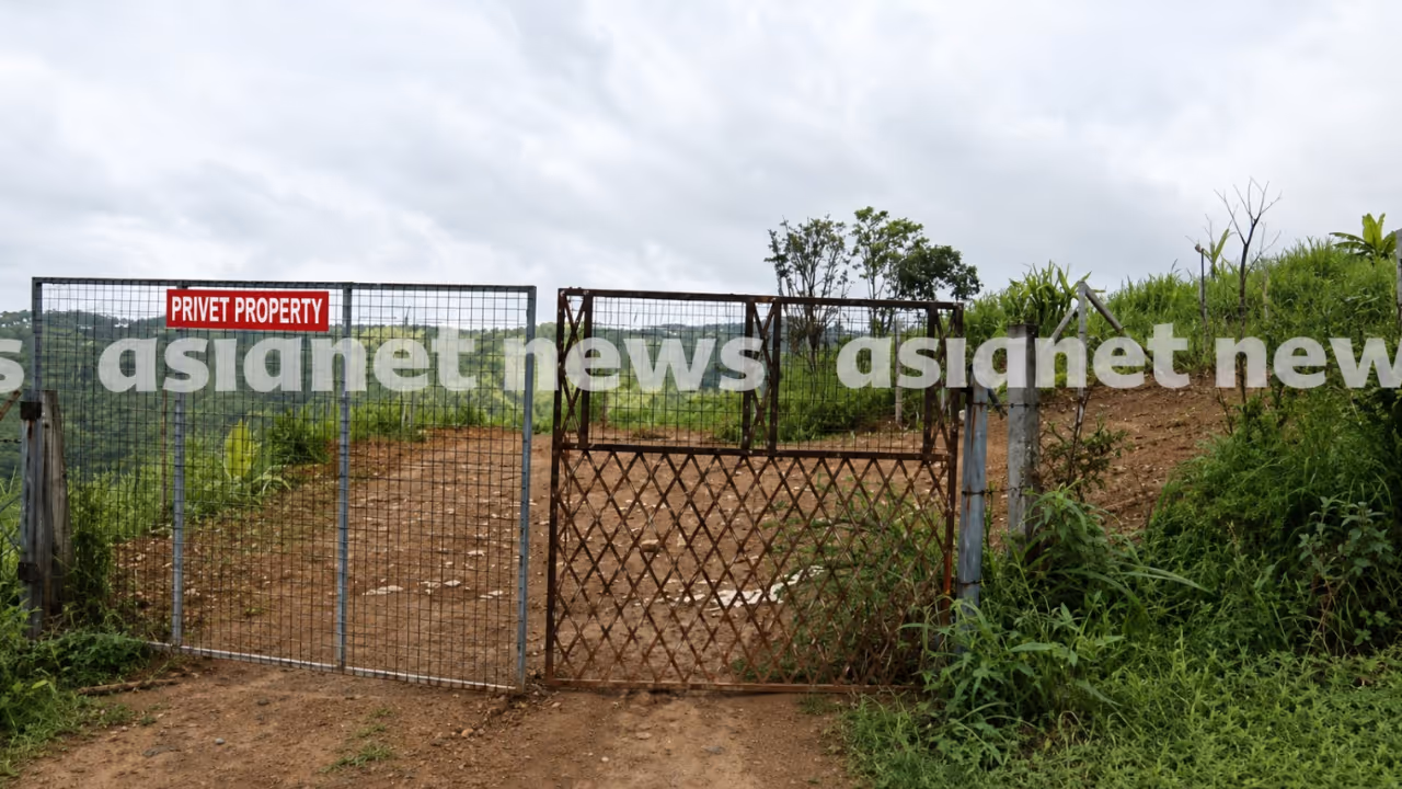 Land encroachment in Vagamon Land encroachment in Vagamon