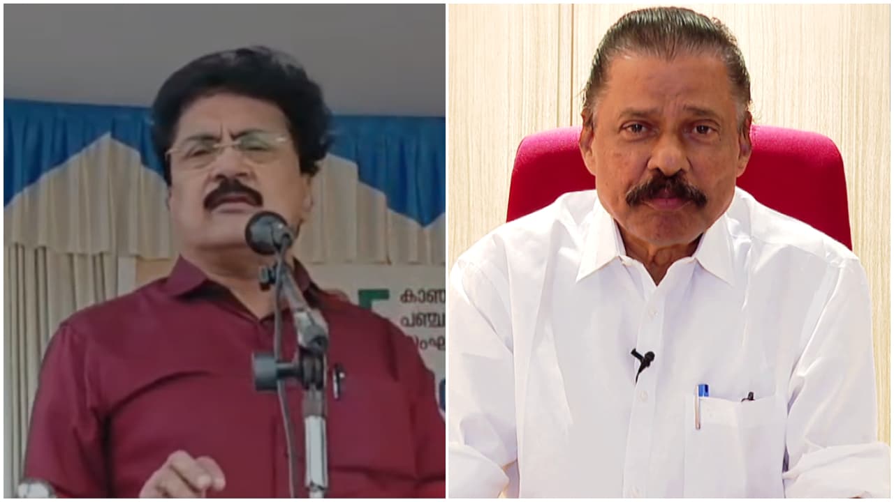pk sasi, mv govindhan pk sasi, mv govindhan