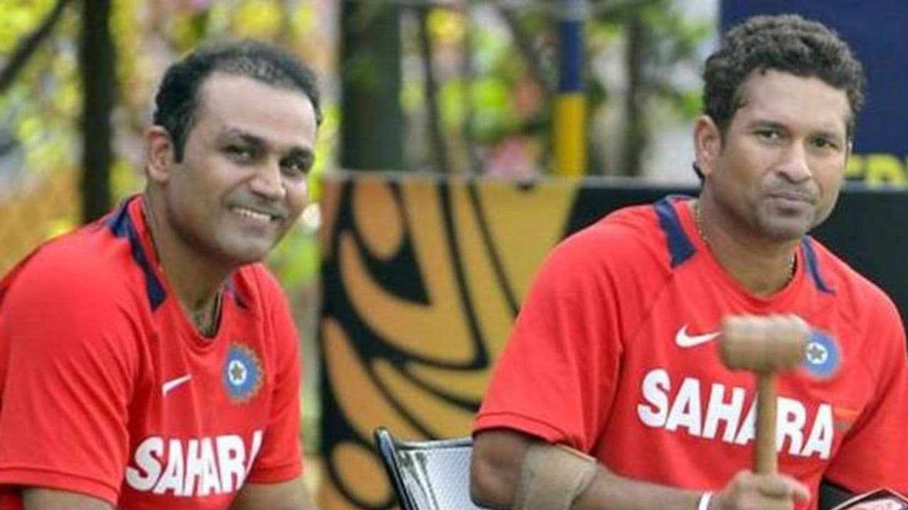 Sachin and Sehwag Sachin and Sehwag