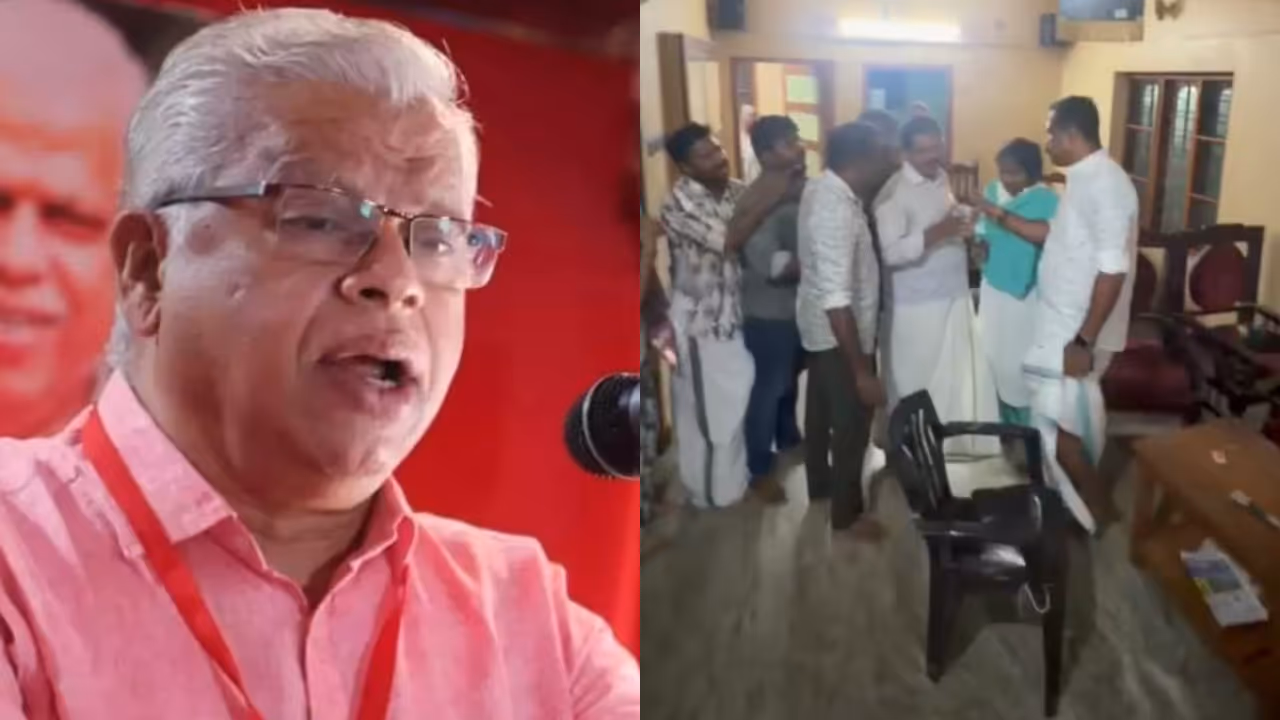 M.V. Jayarajan. M.V. Jayarajan.