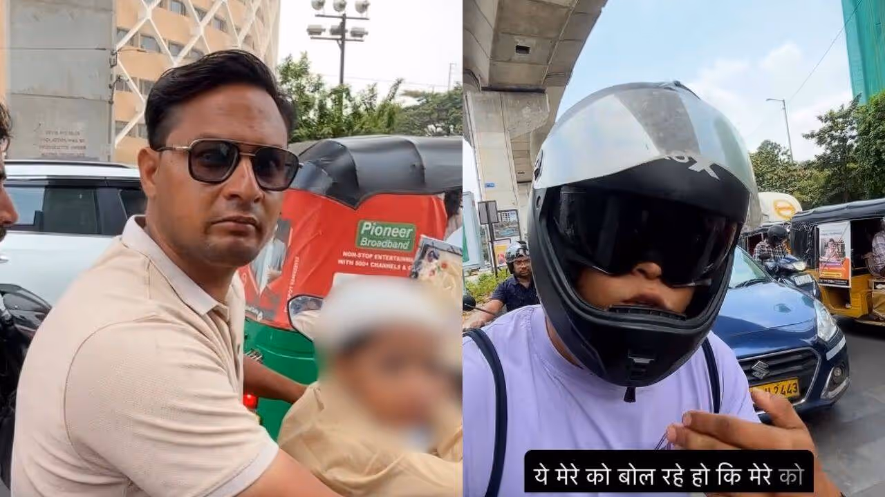 Hyderabad Rider Calls Out Man For Littering, Gets Told To Pick Up All Garbage In Viral Confrontation Hyderabad Rider Calls Out Man For Littering, Gets Told To Pick Up All Garbage In Viral Confrontation