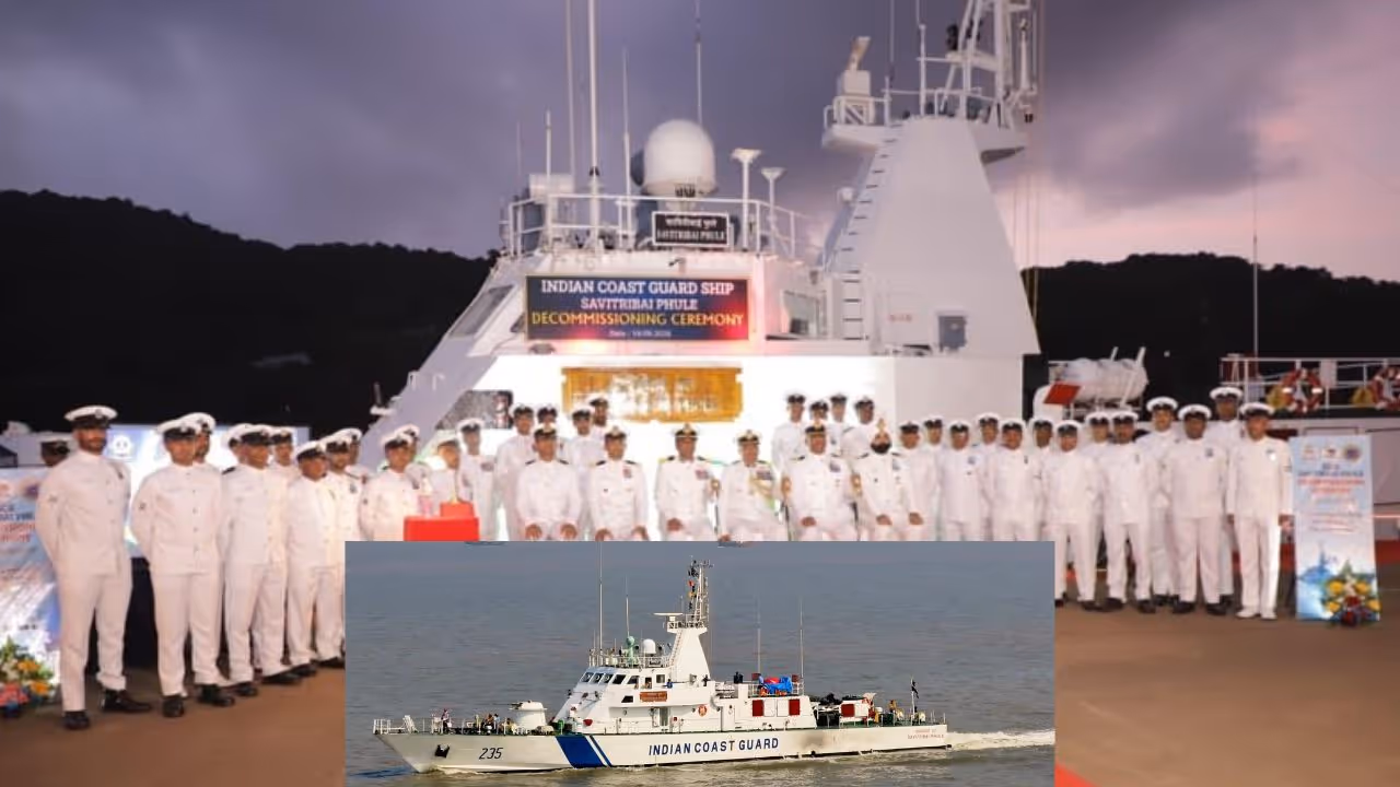 Indian Coast Guard Ship Savitribai Phule was decommissioned Indian Coast Guard Ship Savitribai Phule was decommissioned