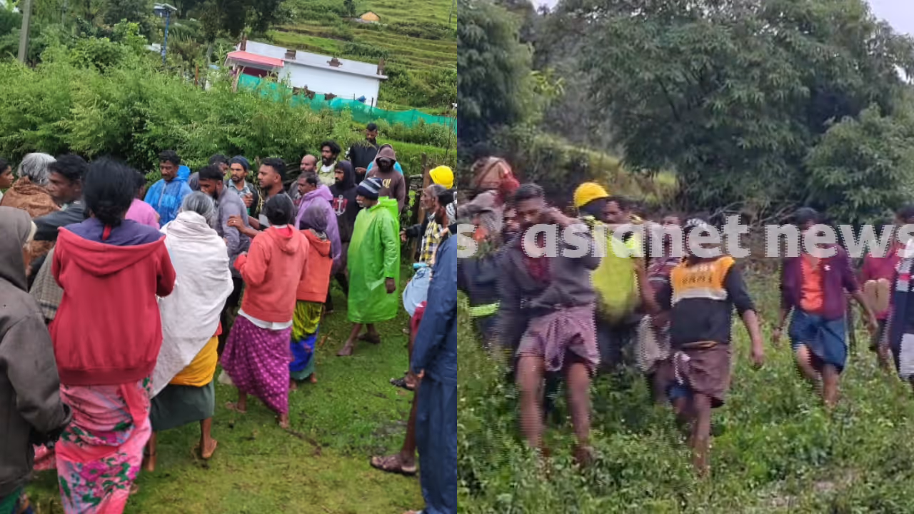 Idukki Vattavada landslide Idukki Vattavada landslide