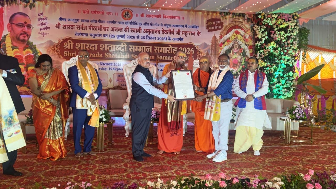 Telangana Governor Honours Filmmaker P N Ramachandra Rao Telangana Governor Honours Filmmaker P N Ramachandra Rao
