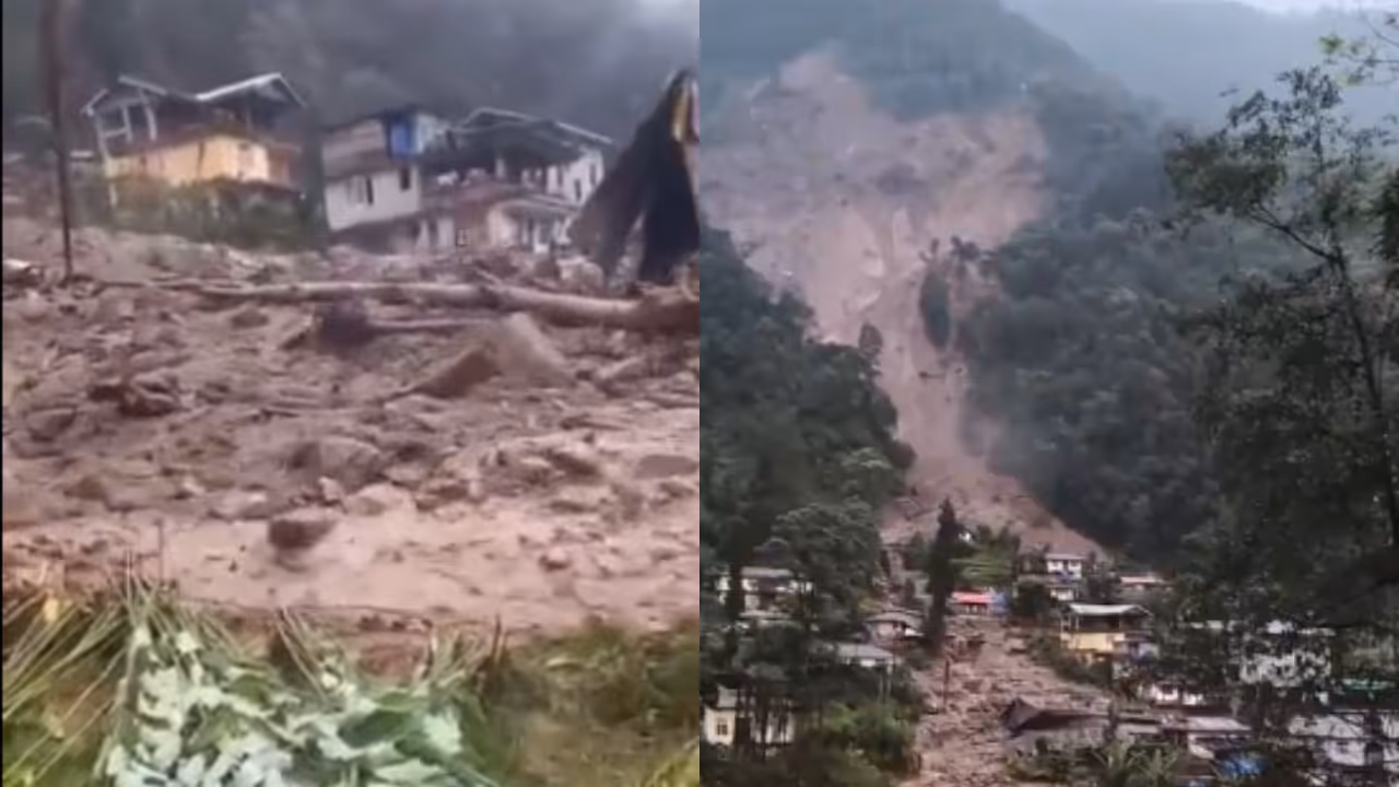landslide sikkim landslide sikkim
