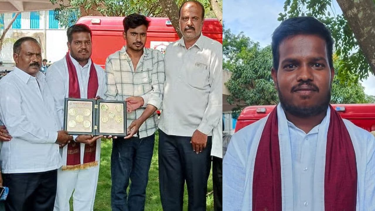 VTU Gold Medal Student Vishwanath VTU Gold Medal Student Vishwanath