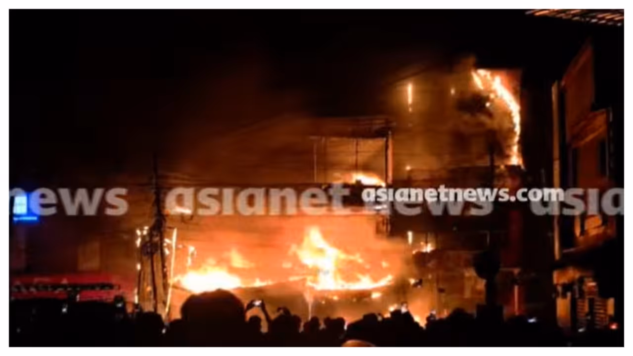 nedumangad fire nedumangad fire