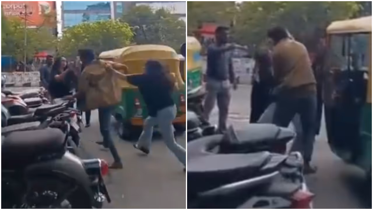 Bengaluru Auto Driver Clash Bengaluru Auto Driver Clash
