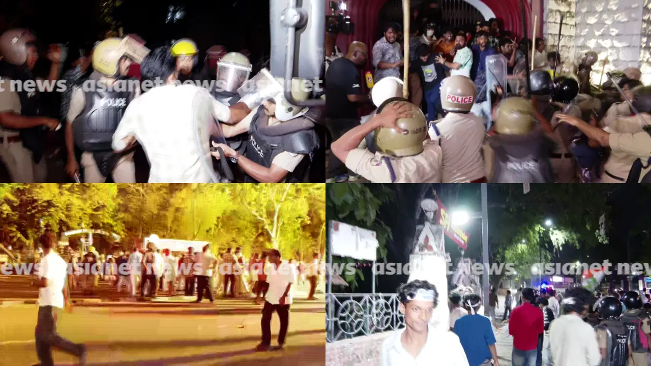 Youth Congress SFI clash Youth Congress SFI clash