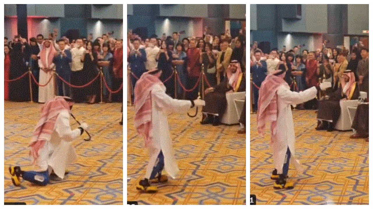 chinese robots saudi sword dance chinese robots saudi sword dance